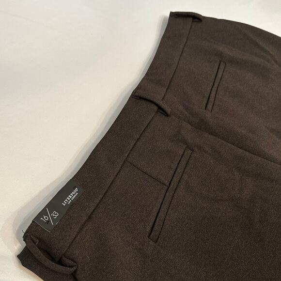 Liverpool LA Women's Knit Trousers Straight Leg Plus Size 16/33 Renee Copper - Picture 6 of 6